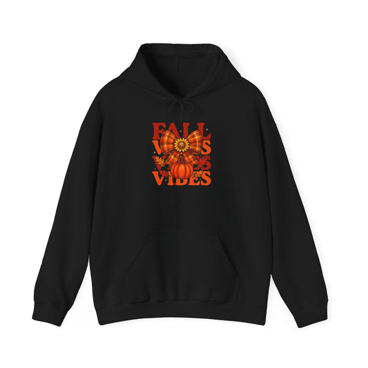 Autumn Vibes Hoodie, Cozy Fall Sweatshirt, Unisex Hooded Sweatshirt, Gift for Fall Enthusiasts, Autumn Fashion, Seasonal Apparel